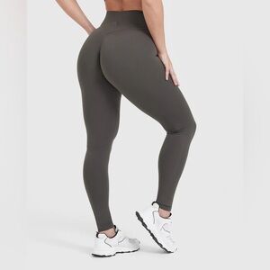 ONER ACTIVE- DEEP TAUPE TIMELESS HIGH WAISTED LEGGINGS